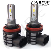 Đèn led sương mù ô tô đổi màu trắng vàng Owleye A412 - H8/H9/H11/H16