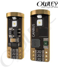 Đèn led Demi ô tô xe máy Owleye chân T10 V1