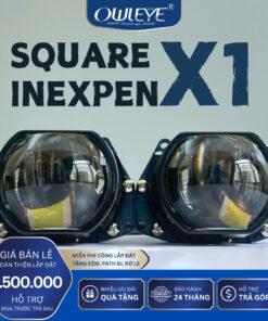 Bi led Square inexpen X1, san pham chinh hang thương hieu Owleye-2