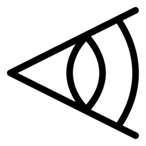icon tiêu cự đèn